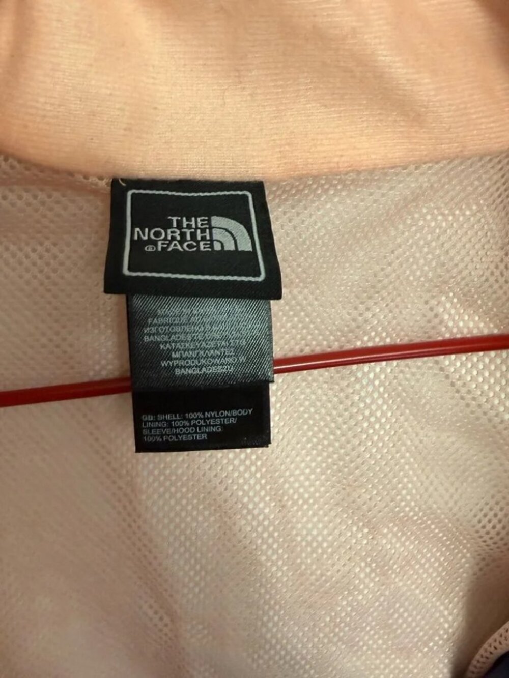 The North Face Women's Navy and Coral Windbreaker in size L - Picture 9 of 11
